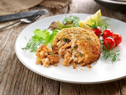 Smoked Salmon & Spring Onion Fish Cakes