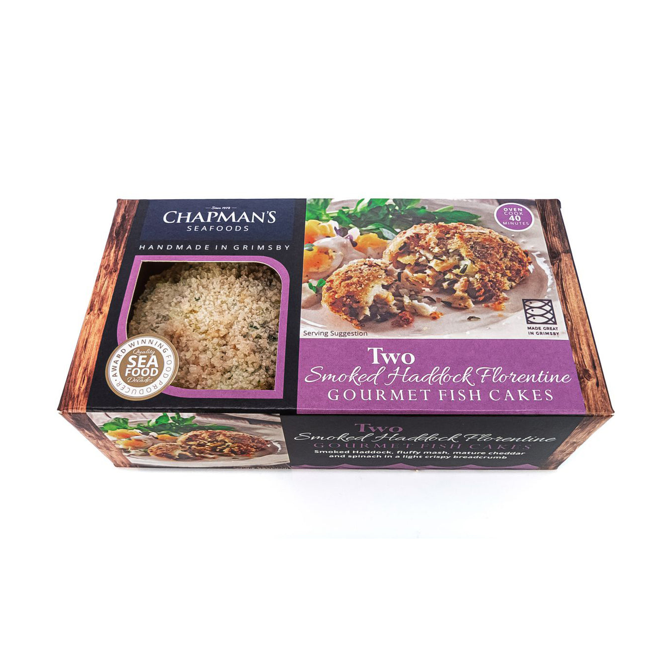 Smoked Haddock Florentine Fish Cakes Chapman's Seafoods