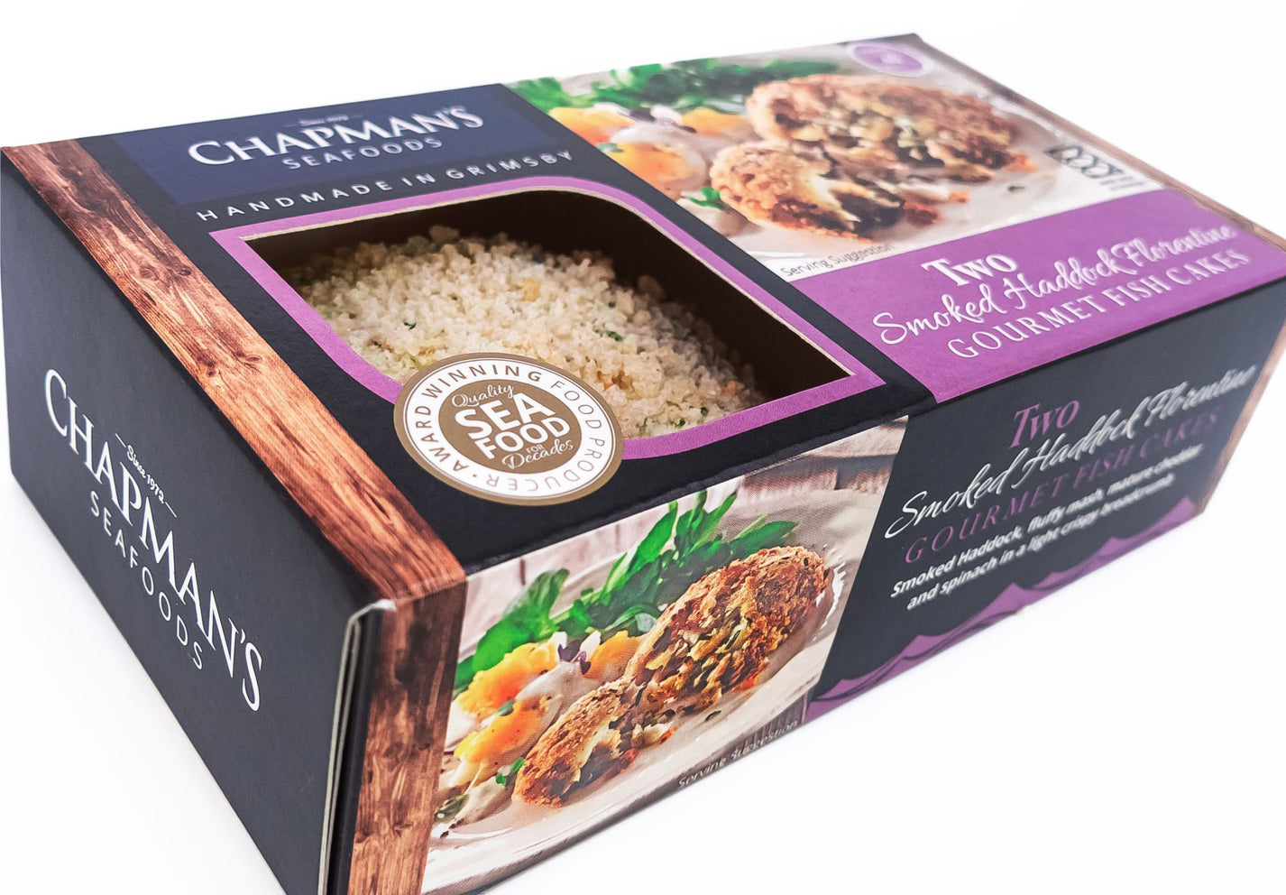 Smoked Haddock Florentine Fish Cakes Chapman's Seafoods