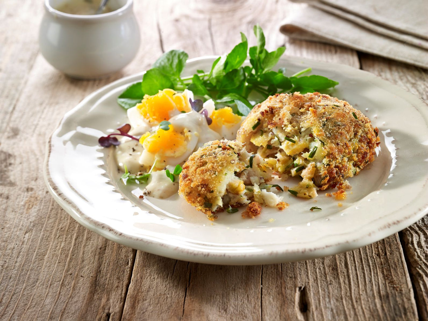 Smoked Haddock Florentine Fish Cakes